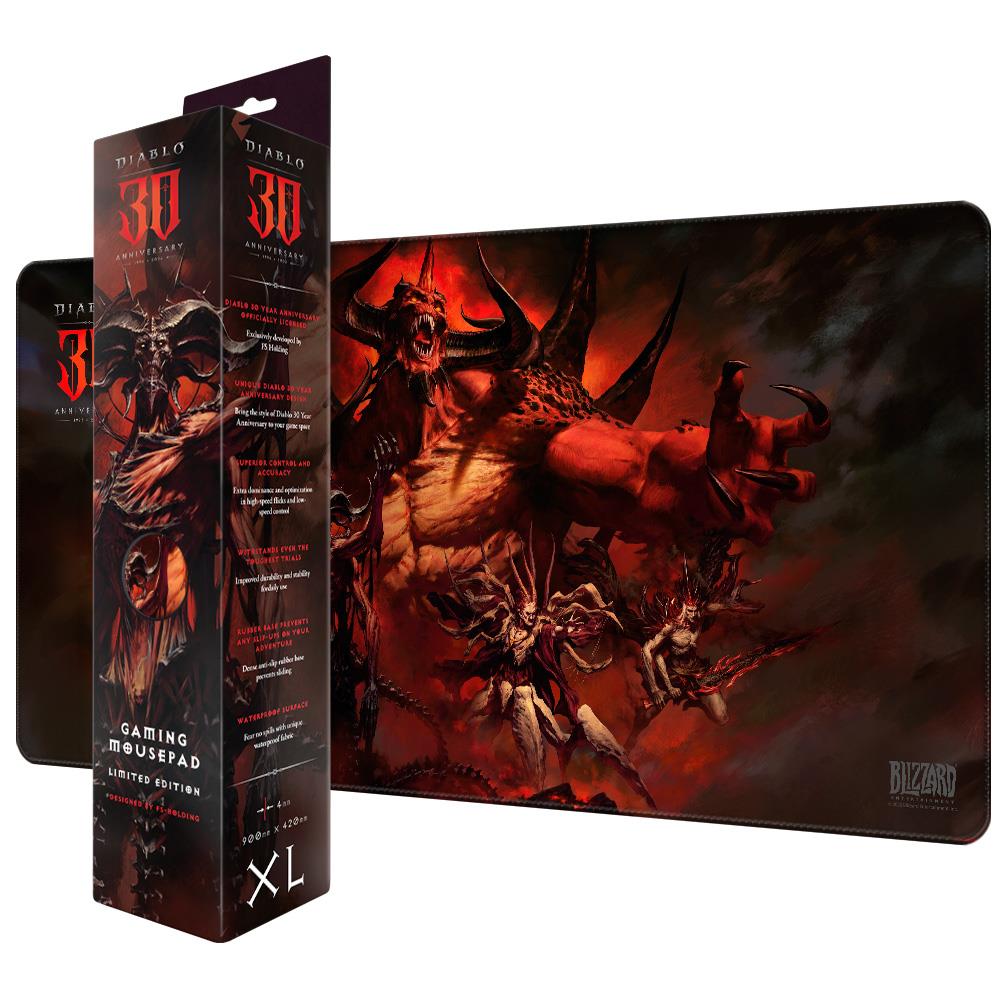 Diablo 30 Anniversary: 1996-2026, Mousepad, XL