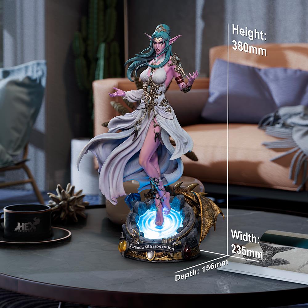 HEX Blizzard Hearthstone Tyrande Whisperwind 1/6 Scale Statue