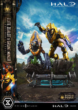 Prime 1 Studio Ultimate Premium Masterline Halo: Campaign Evolved Elite Zealot & Grunt Minor: Covenant Assault Bonus Version