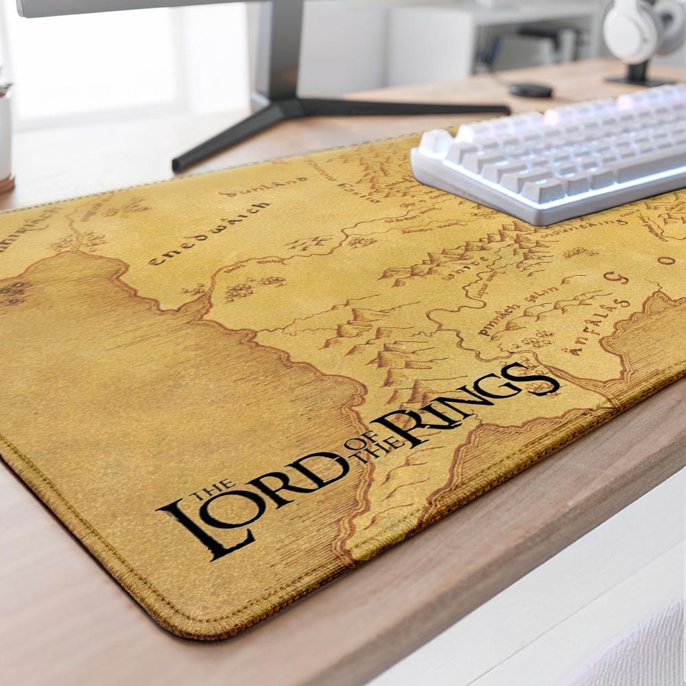 Lord of the Rings: Map - Middle Earth, Mousepad, Control Edition, XL