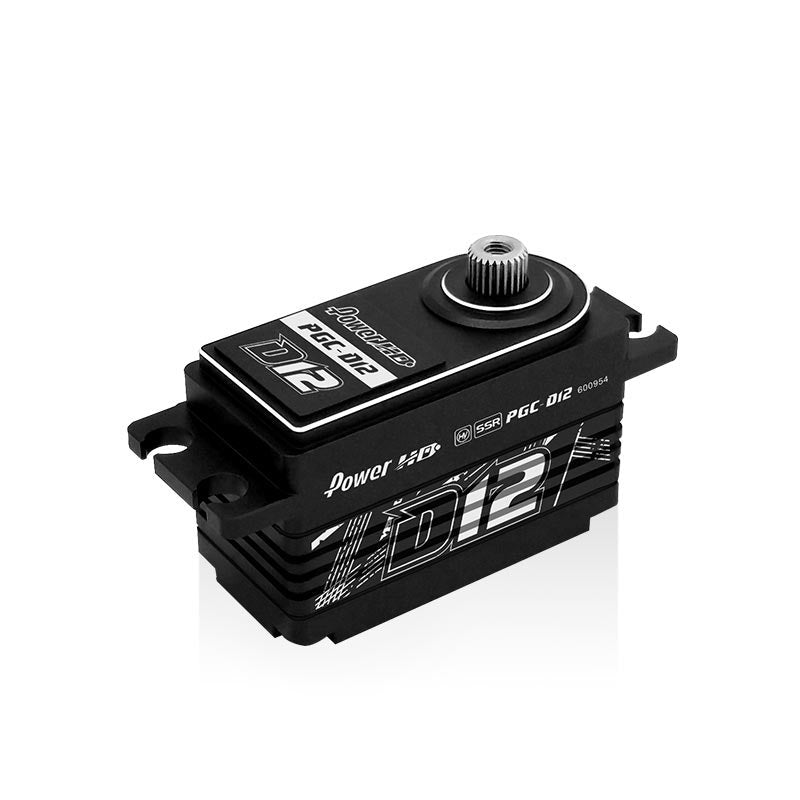 POWER HD HD-D12 - Servo D12 Low Profile Reverse wire Drift/Touring 12.5kg/0.059s