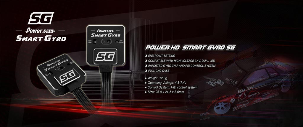 POWER HD HD-GSG - Power HD Gyro SG drift Single System