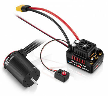 Hobbywing 38030208 - QuicRun Combo 10BL120 - 3652SL 4000kV G2 1/10