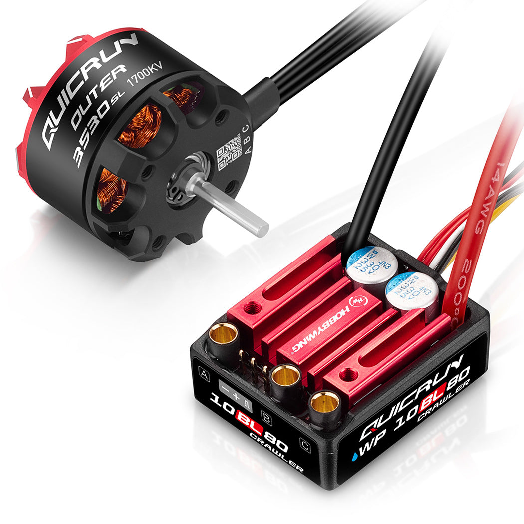 QuicRun Combo WP 10BL80 G2 Crawler - 3530SL 1700KV