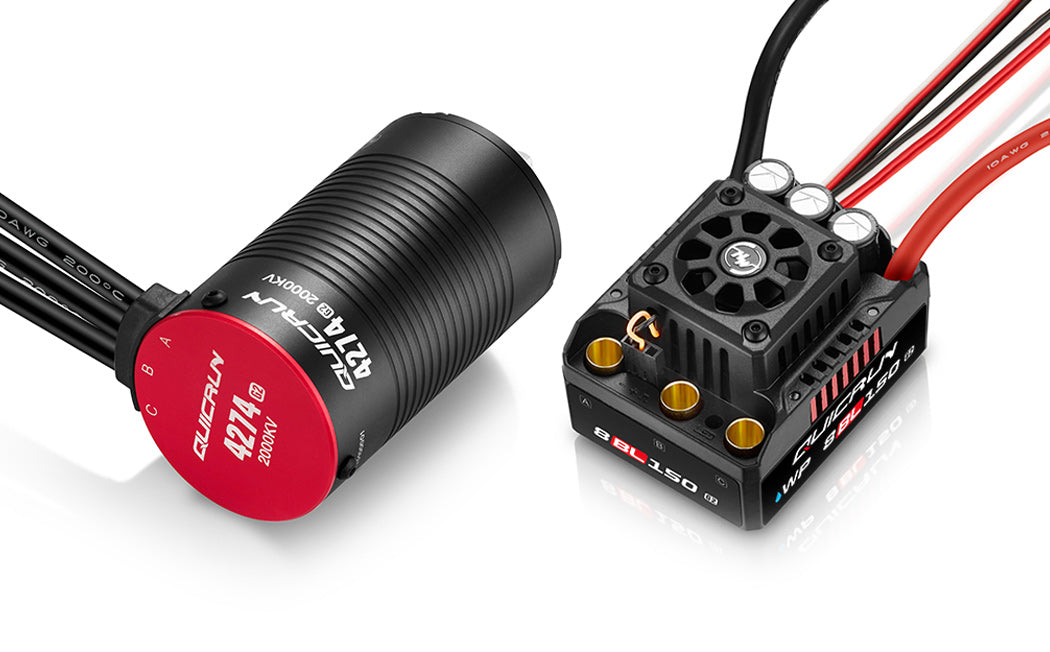 QuicRun Combo WP 8BL150 G2 - 4274SL 2000kV G2 Sensorless
