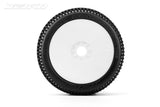 JETKO JK1005SSRW - Jetko Dirt Slinger Super Soft 1:8 Buggy Pre-glued White Revo Rims 2 pcs
