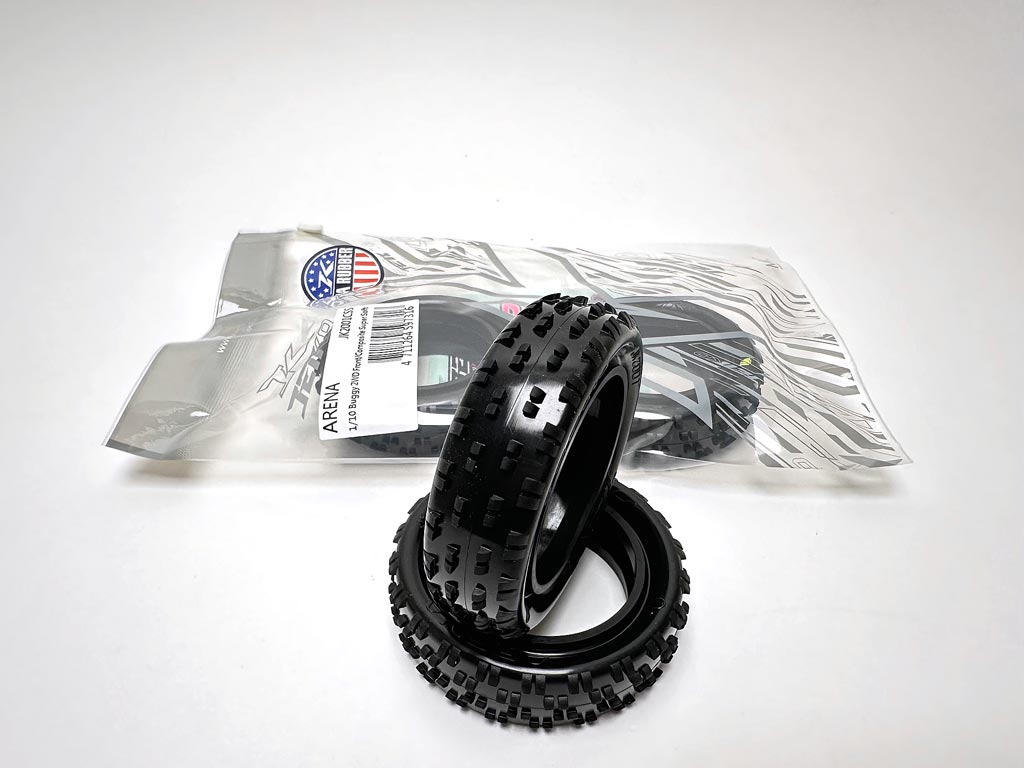 JETKO JK2001CS - Jetko Arena 2wd 1:10 2.2 Front Tyres Soft 2 pcs