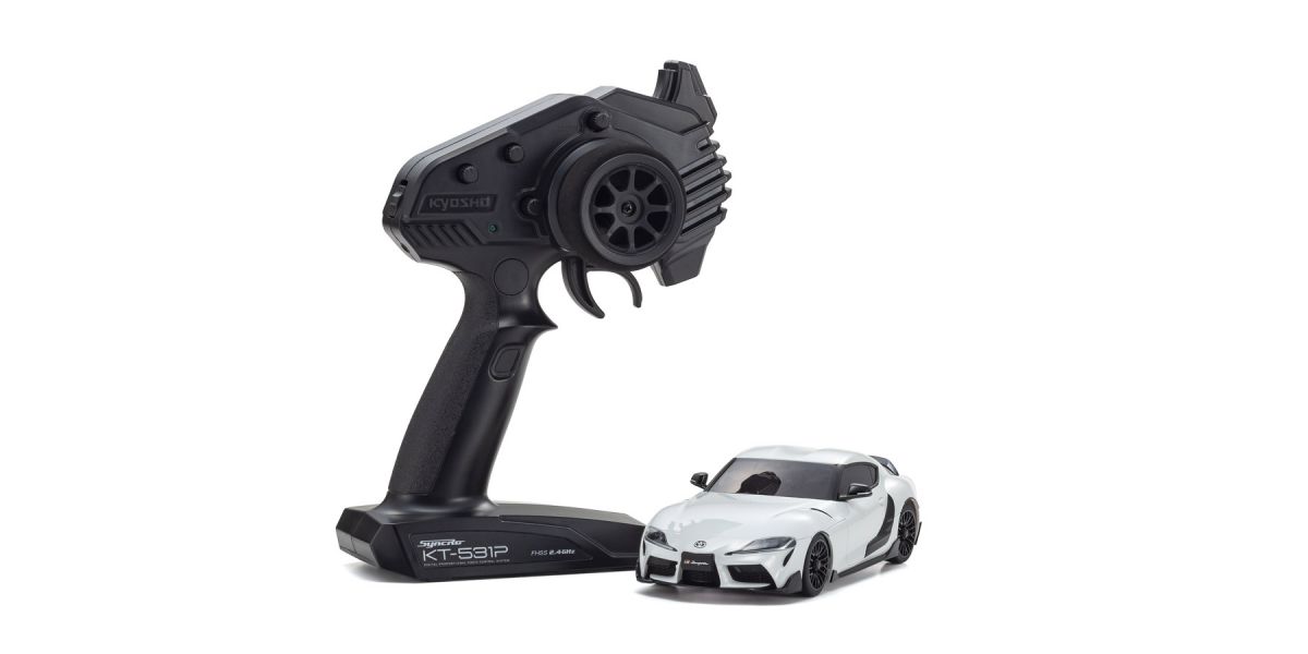 KYOSHO K.32626W - Mini-Z AWD Toyota GR Supra TRD Aero Version White MA020N-L/KT531P