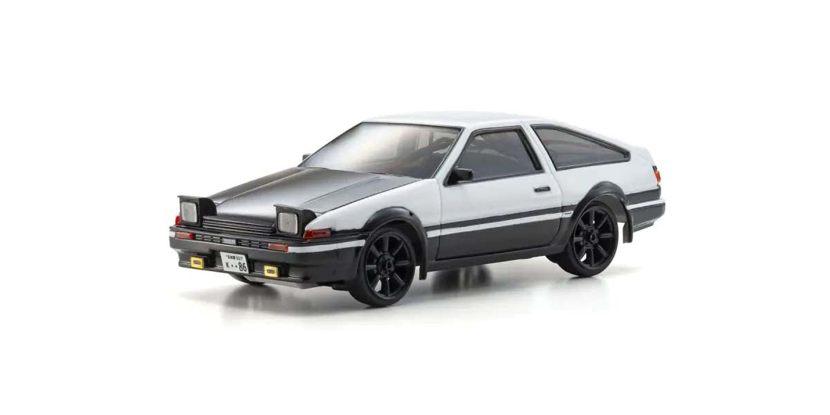 KYOSHO EGG K.66612A - Kyosho First Mini-Z 1:28 Toyota Sprinter Trueno AE86 WH/BK