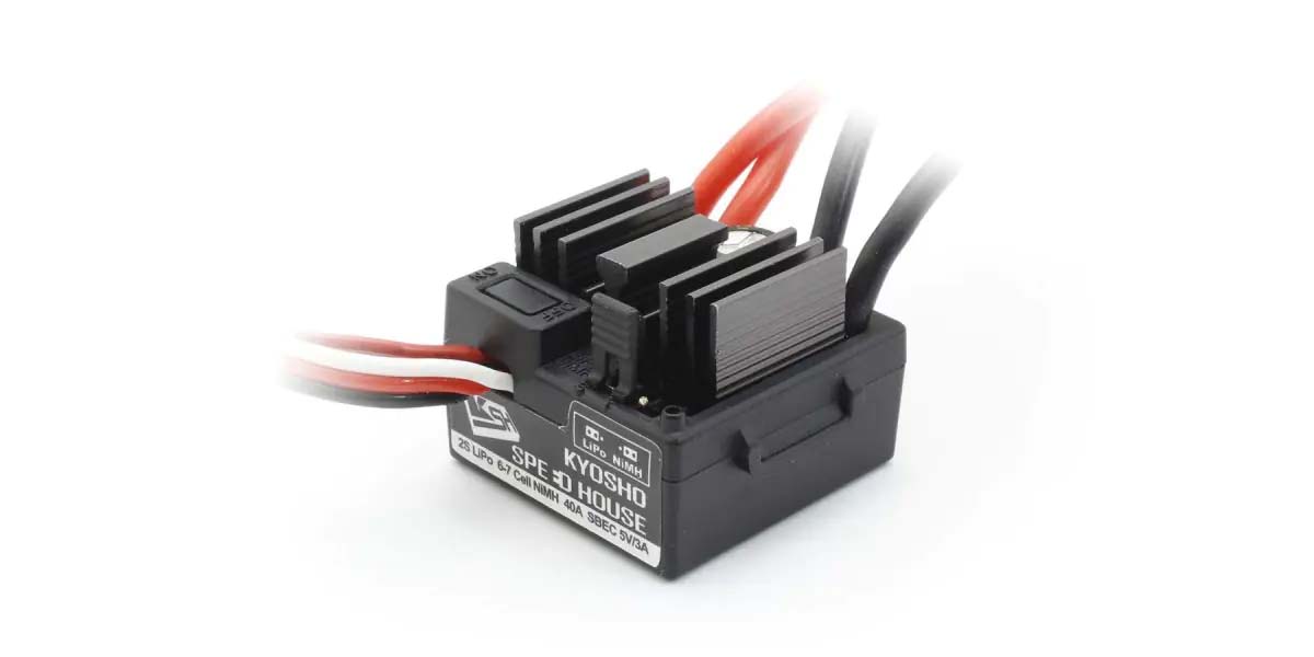 KYOSHO K.82252 - Kyosho Speed House Brush ESC 40A KA040-71W