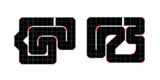 KYOSHO K.87053-03B - Kyosho Mini-Z Grand Prix Circuit50 Corner Set 45 Degre 12pcs