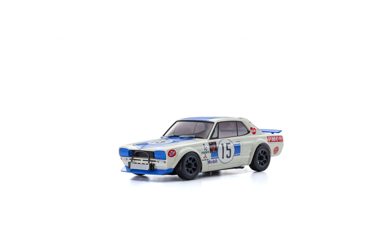 KYOSHO K.MZP472BL - Autoscale Mini-Z Skyline 2000GT-R KPCG10 Racing'72 Blue No.15 MA020