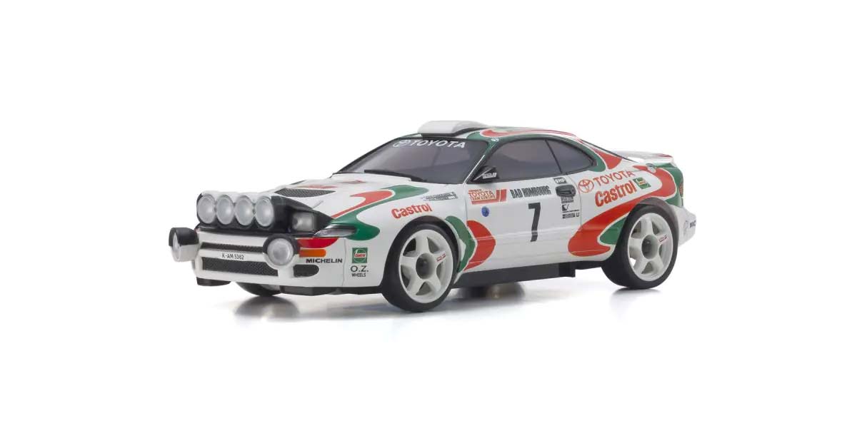 KYOSHO K.MZP481JK - Kyosho Autoscale Mini-Z Toyota Celica Turbo No7 WRC 1993 MA020