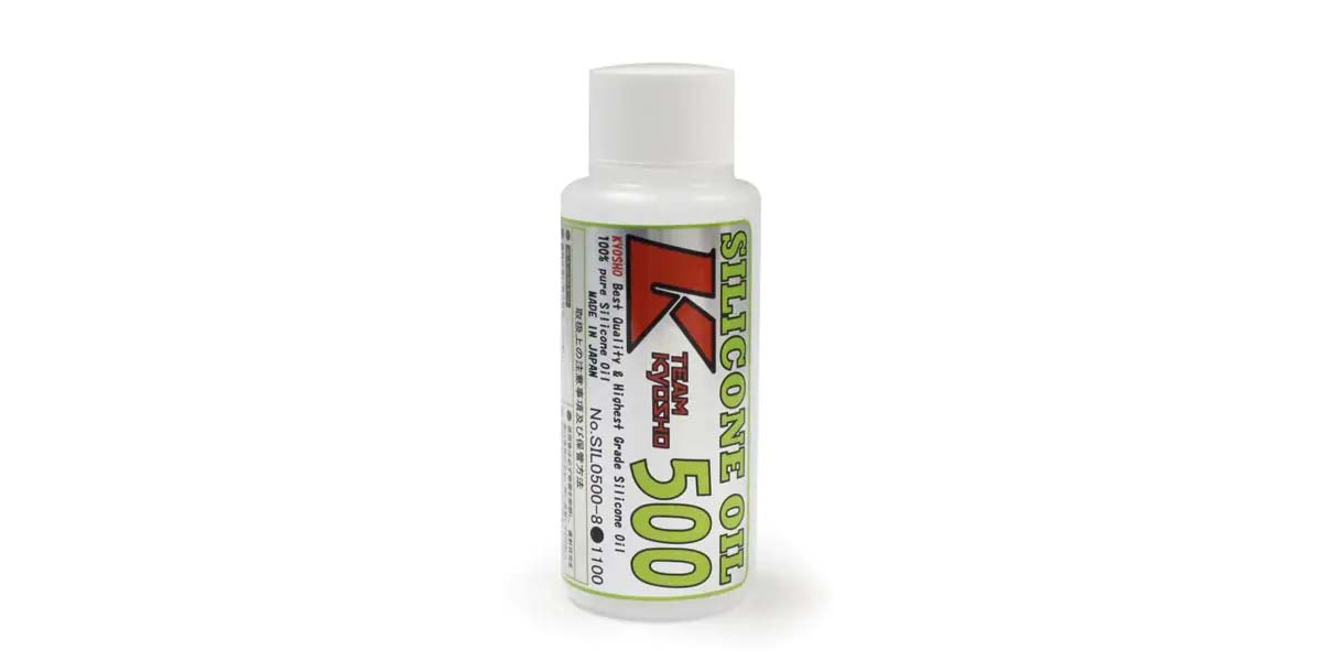 KYOSHO K.SIL0500-8B - Kyosho Silicone Damper Oil 500Wt  80 ml