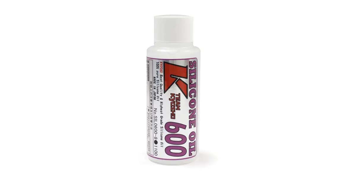 KYOSHO K.SIL0600-8B - Kyosho Silicone Damper Oil 600Wt  80 ml