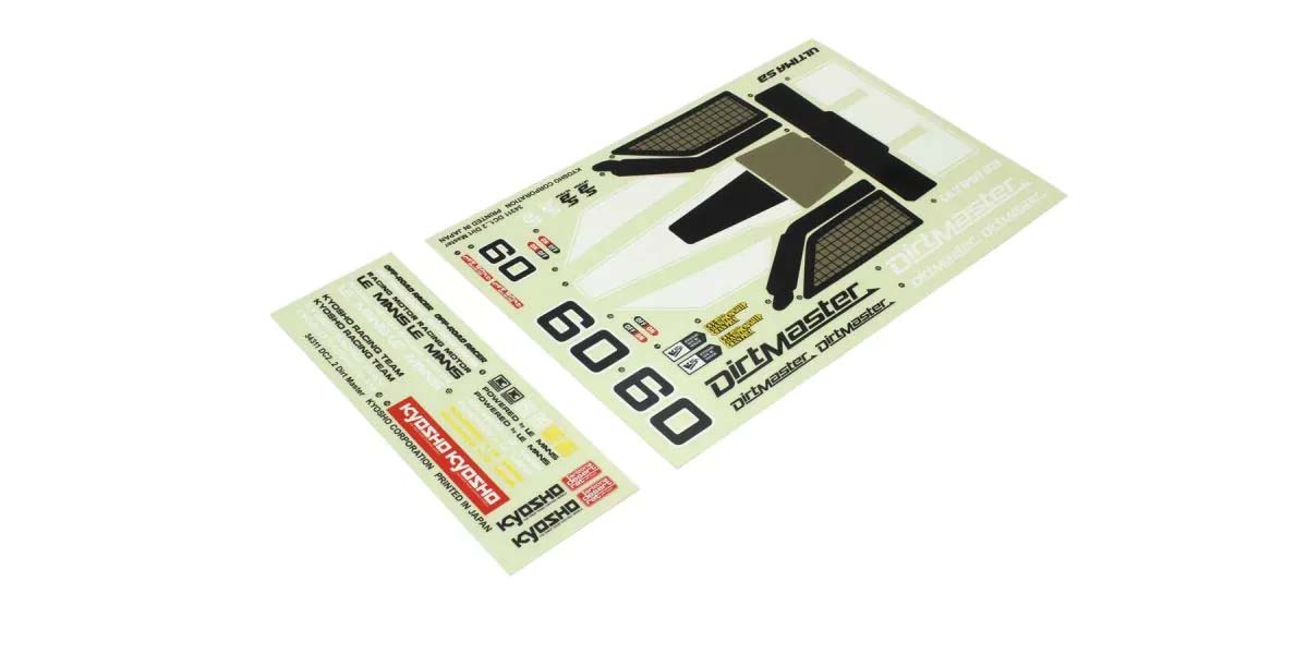 KYOSHO K.UMD52 - Decal Kyosho EP Ultima SB DirtMaster