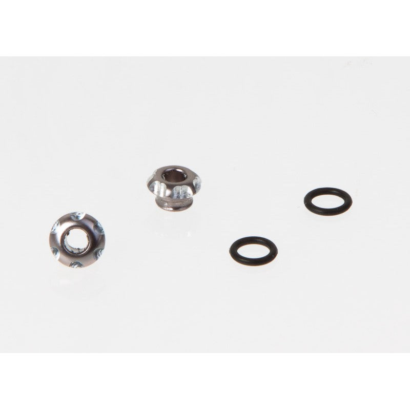DISC.. LED Holder CNC Alloy for 3mm Light, Grey