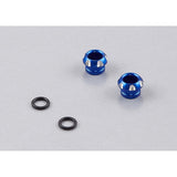DISC.. LED Holder CNC Alloy for 5mm Light, Blue