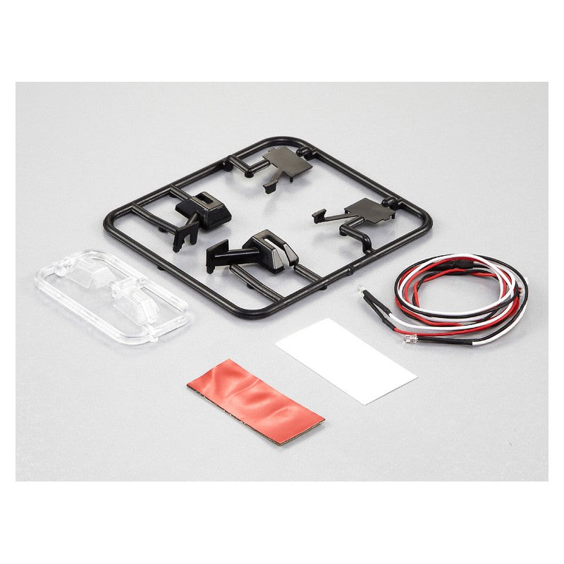 Rear view mirror set "Type-E" incl. LED's