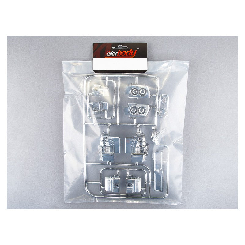 Lancia Delta HF Integrale, Chromed Plastic Parts Set