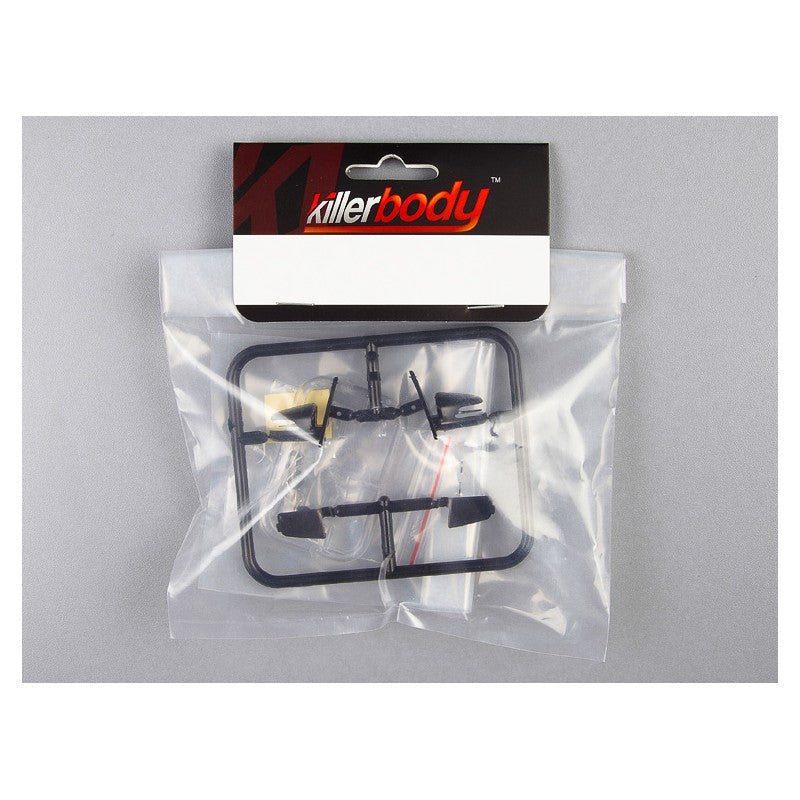 Rear view mirror set "Type-B" incl. LED's