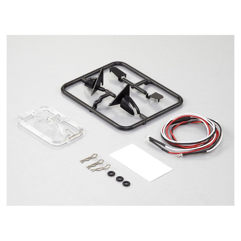 Rear view mirror set "Type-B" incl. LED's