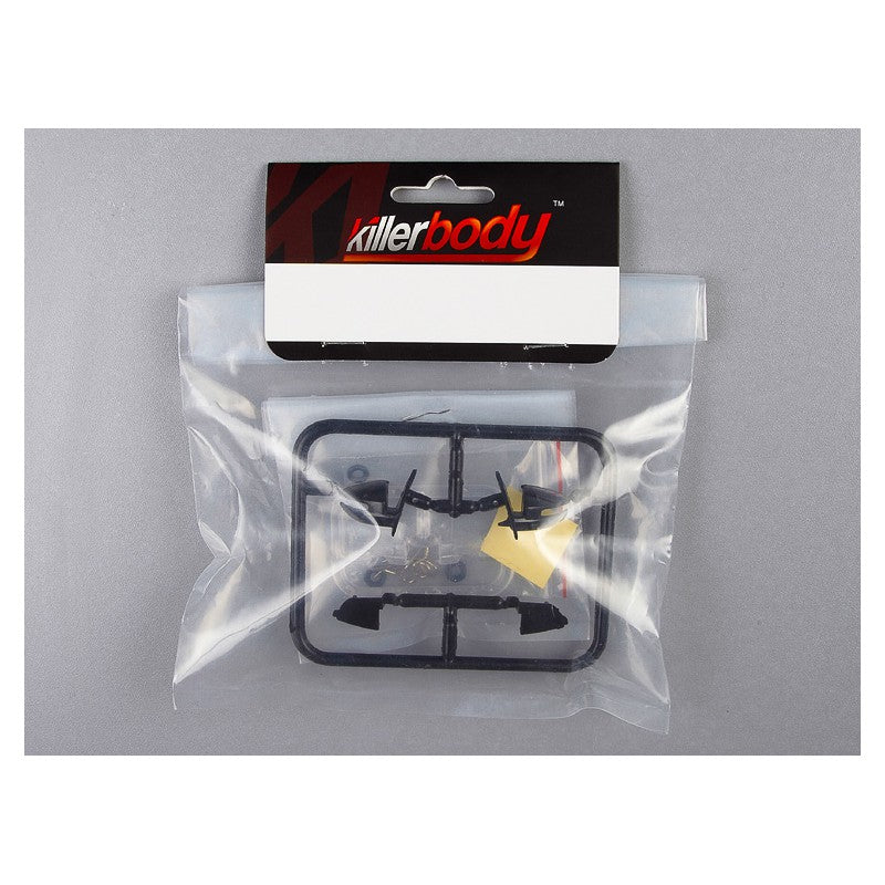 Rear view mirror set "Type-D" incl. LED's