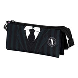 Nevermore uniform triple pencil case - Wednesday
