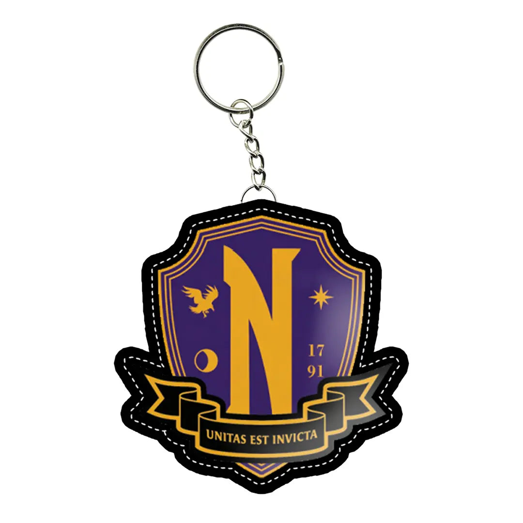Nevermore keyring - Wednesday
