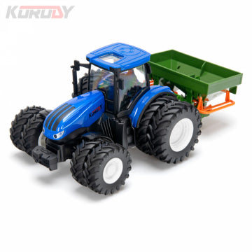 Remote-controlled mini Tractors w. everything! Incl. work tools - scale 1:24 - choose your favourite