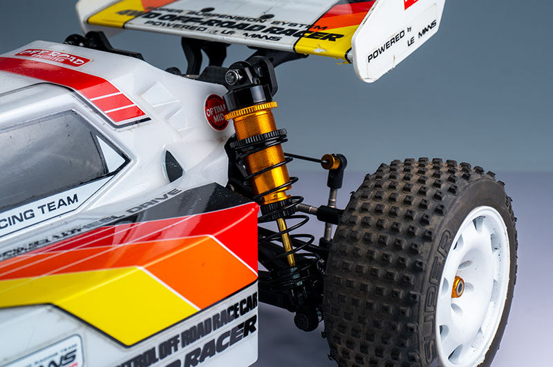 KOSWORK KOS04901 - Koswork Big Bore 12mm 1:10 Buggy Shock Set F&R 4 Gold/Black