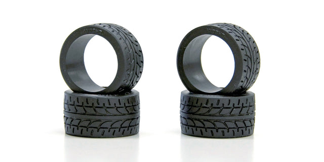 Mini-Z Racing Radial Tyres 10 Shore - Wide (4)