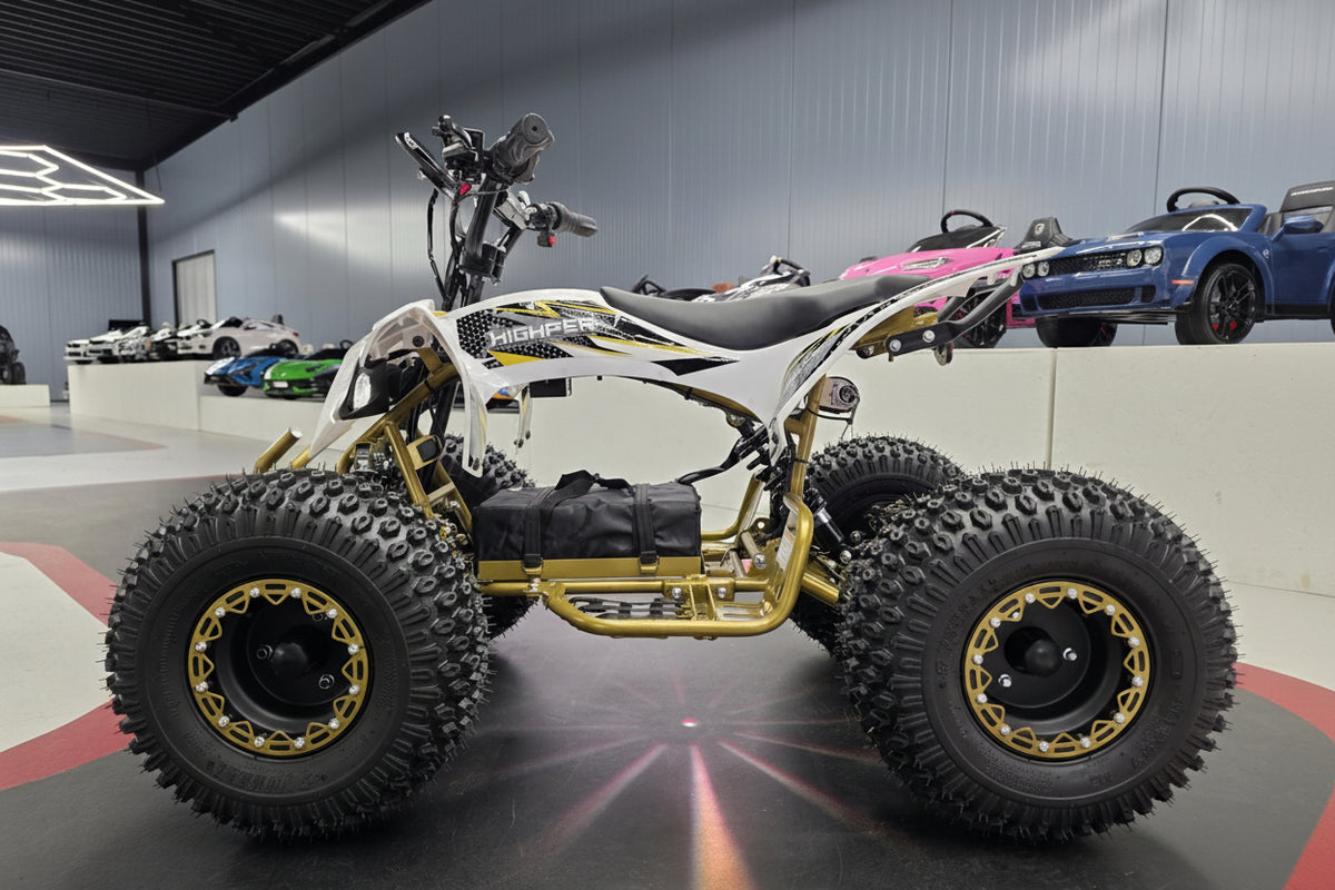 Phantom Pro 48V kids' quad with brushless motor – gold