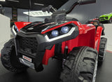 TrailBlazer 24V 6-wheel kids' quad with cargo bed