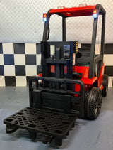 Kids' forklift 12V with remote control – red