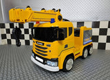 Scania crane truck 12V electric ride-on for kids