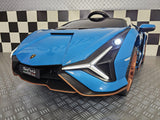 Lamborghini Sian 24V electric car for kids – 2 seats