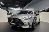 Mercedes-Benz GT63 24V electric car for kids – 2 seats, metallic grey
