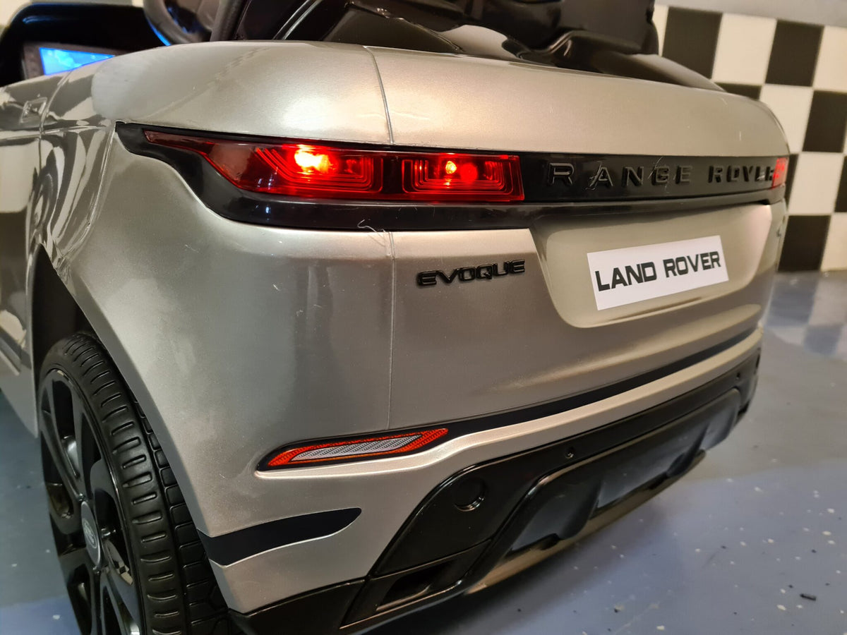 Range Rover Evoque 4x4 12V electric car for kids – 1 seat, grey