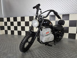 Chopper 24V electric motorbike for kids – black
