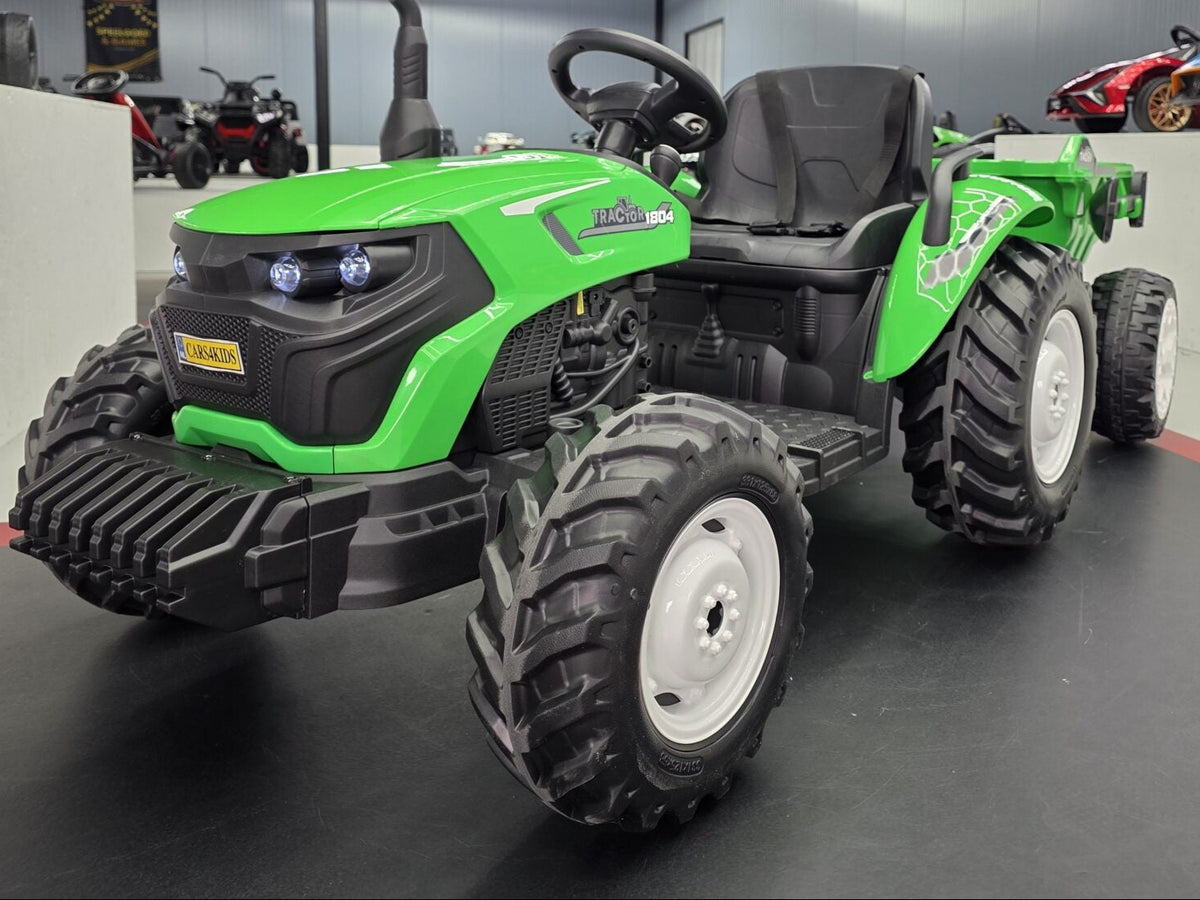 Kids' tractor 24V with trailer and remote control