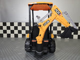 JCB Sitemaster 12V kids' tractor with roof
