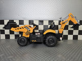 JCB Sitemaster 12V kids' tractor