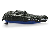 Remote-controlled crocodile boat - scare the life out of your family!