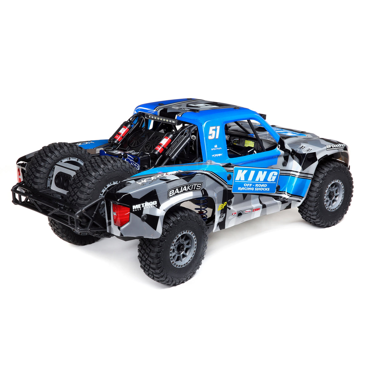 1/6 Super Baja Rey King 8S 4X4 RTR Brushless Desert Truck, Blue