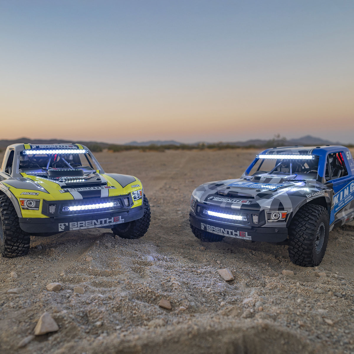 1/6 Super Baja Rey King 8S 4X4 RTR Brushless Desert Truck, Blue