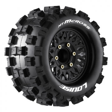 Louise RC World LT3247SX - Tires & Wheels MT-MCROSS 1/10 Soft (Removable 12, 14 & 17mm Hex) (2)