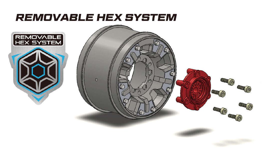 Tires &amp; Wheels ST-UPHILL Mini Maxx/ XRT (0 &amp; 1/2 Offset Hex) (2)