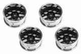 Wheels Drift 14-Spoke Matte Black (2,4,6,8mm Offset) 12mm Hex (4)