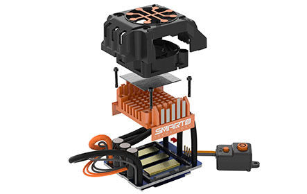 Firma Smart Sensored Motor/ESC Combo: 1/10 Monster Trucks, 4500Kv